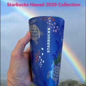 STARBUCKS Hawaii Collection Ceramic Turtle Moon Tumbler Nib